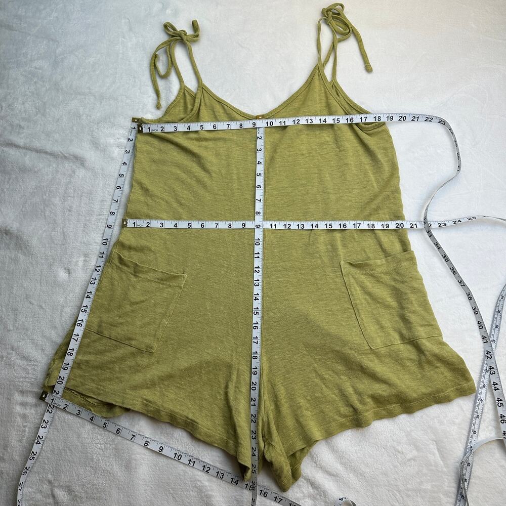 Jungmaven Sespe Short Romper Size Small Margarita Green 100% Hemp NWT - Picture 5 of 16